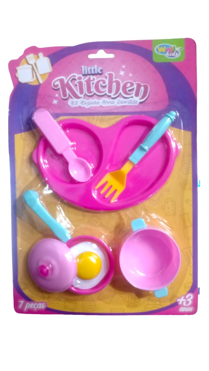 KIT MINHA COZINHA DOS SONHOS 7 PCS 